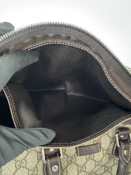 Gucci 古馳 GG supreme 帆布公事包 