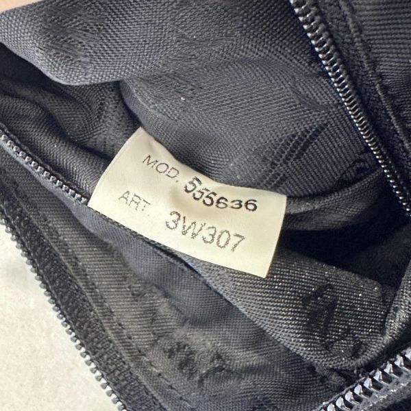 Emporio Armani 亞曼尼 毛毛半月包 水餃包 