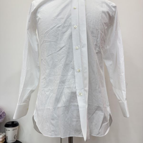 YSL 純白襯衫 