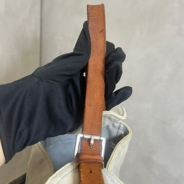 Hermès 帆布肩背包 