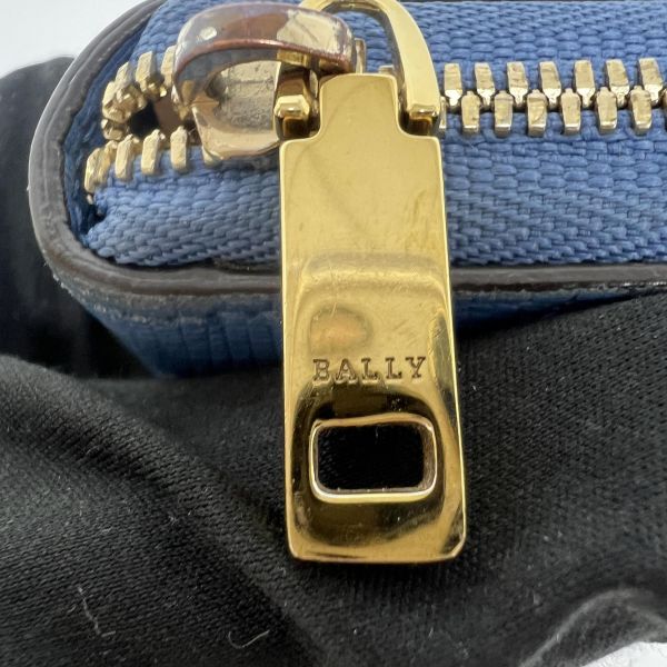 Bally藍色長夾 