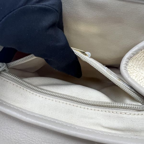 Loewe 編織拼色斜背包 