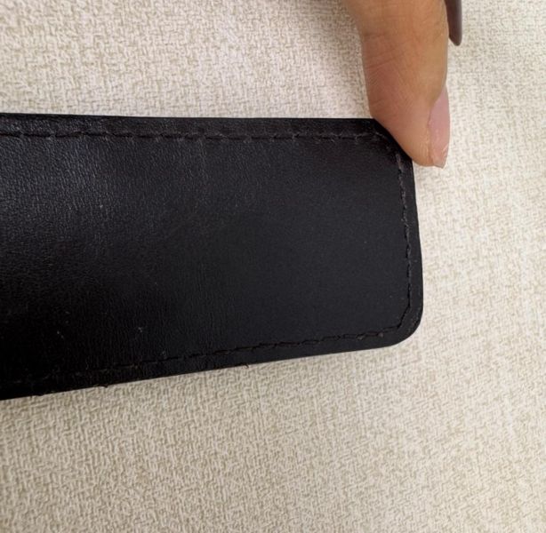 Bottega Venetia 深咖 銀頭編織 皮帶 腰帶 