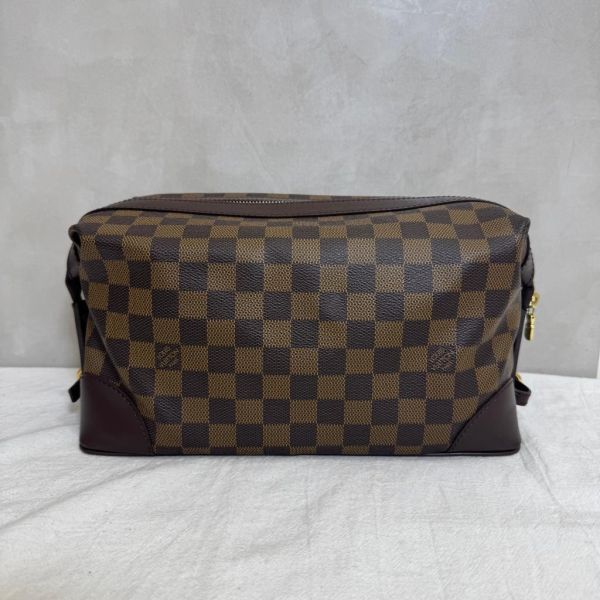 Louis Vuitton 棋盤格拉鏈手拿包 
