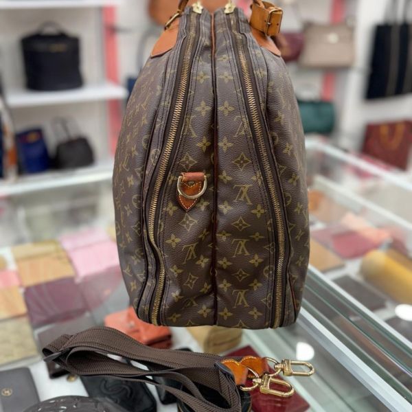 LOUIS VUITTON 復古Alize 老花皮革旅行袋 
