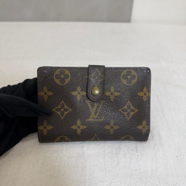 Louis Vuitton 滿版老花短夾 