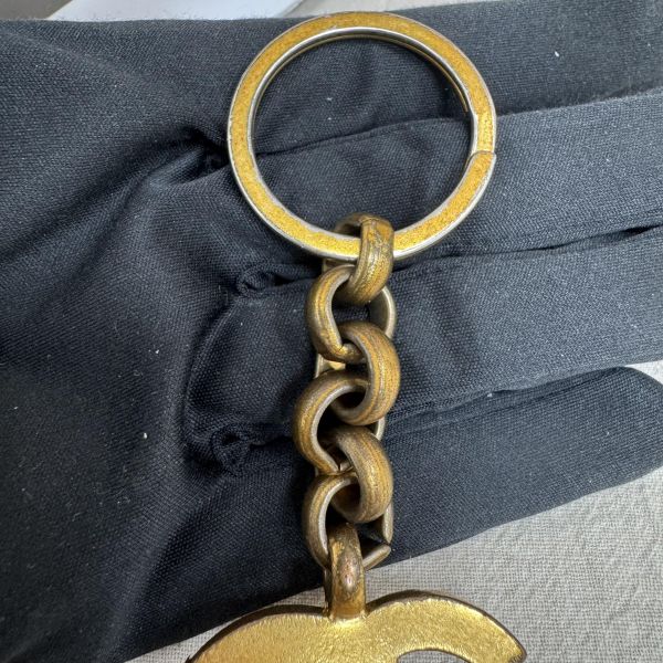 Chanel 雙C 鑰匙圈 