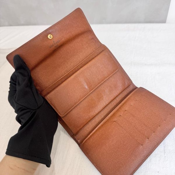 Louis Vuitton 滿版老花中夾 