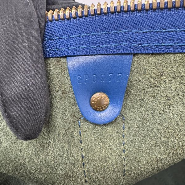 Louis Vuitton Keepall 50藍色旅行袋 