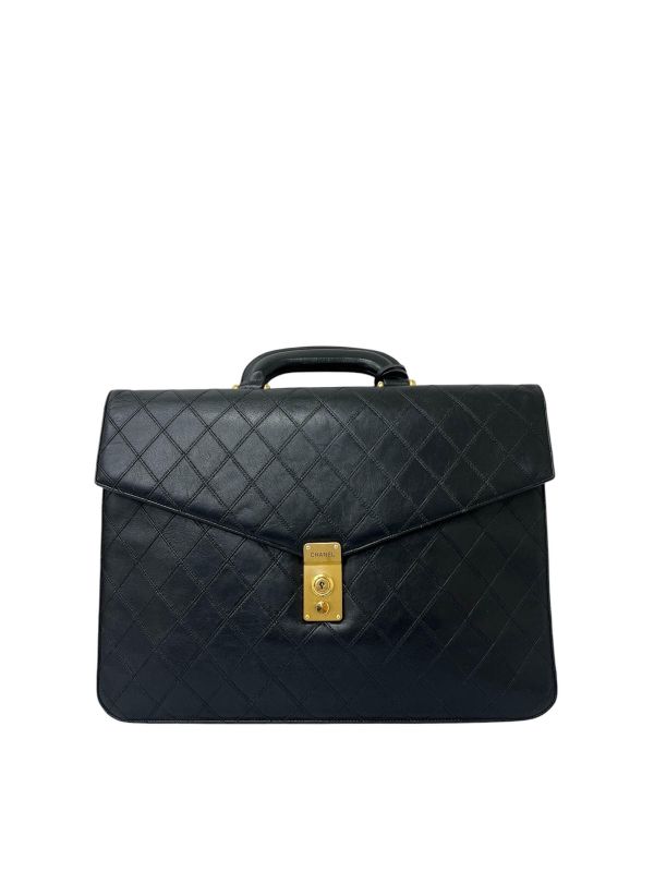 Chanel 菱格紋公事包 