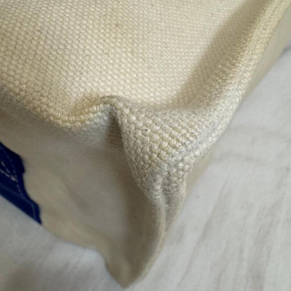 Hermès  Herbag Cabas 克萊因藍提把帆布托特包 