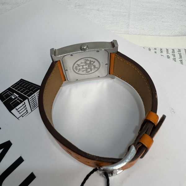 Hermès 橙色腕錶 