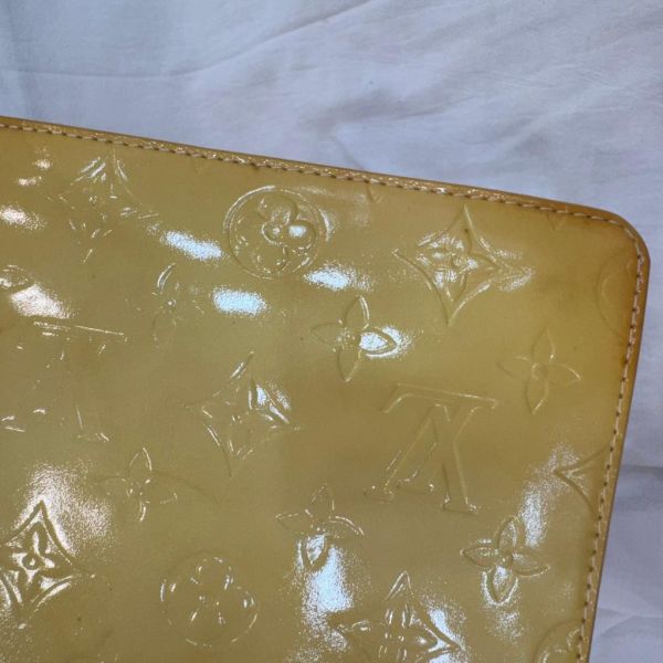 Louis Vuitton 單肩包 Vernis Motte M91059 檸檬黃色 