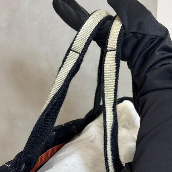 CHANEL 格菱帆布包 