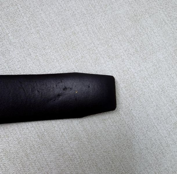 DIOR 金x黑頭 黑皮革 皮帶 腰帶 