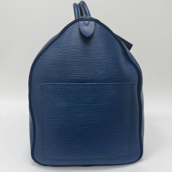 Louis Vuitton Keepall 50藍色旅行袋 