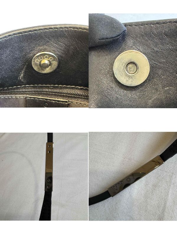 Gucci 古馳 復古尼龍單肩包 