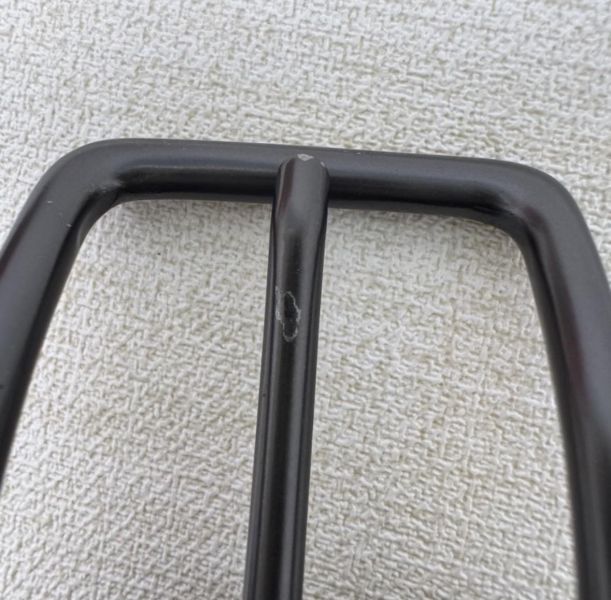 Bottega Veneta 黑頭 黑編織 皮帶 腰帶 