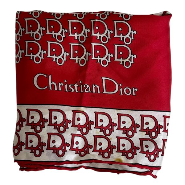 Dior 迪奧 經典老花圖案絲巾 
