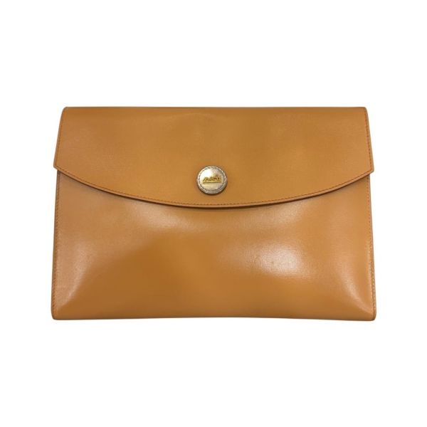 Hermès 駝色手拿包 