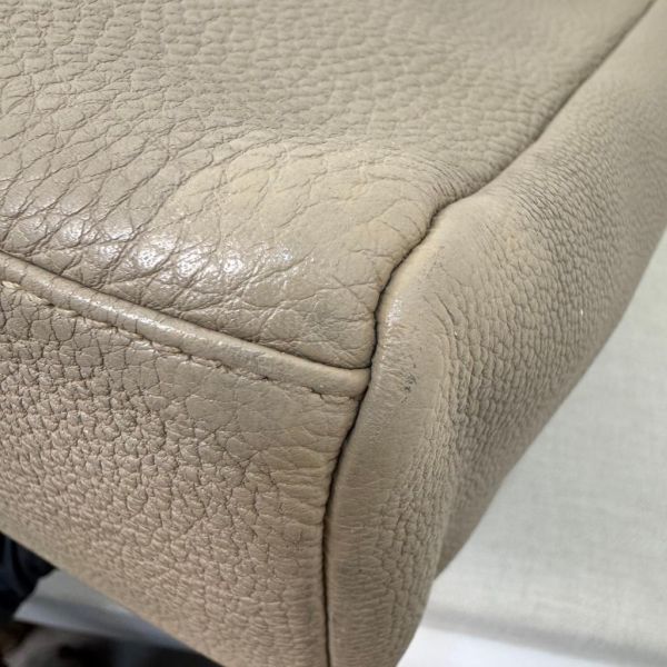 Hermès 大象灰全皮手提包 
