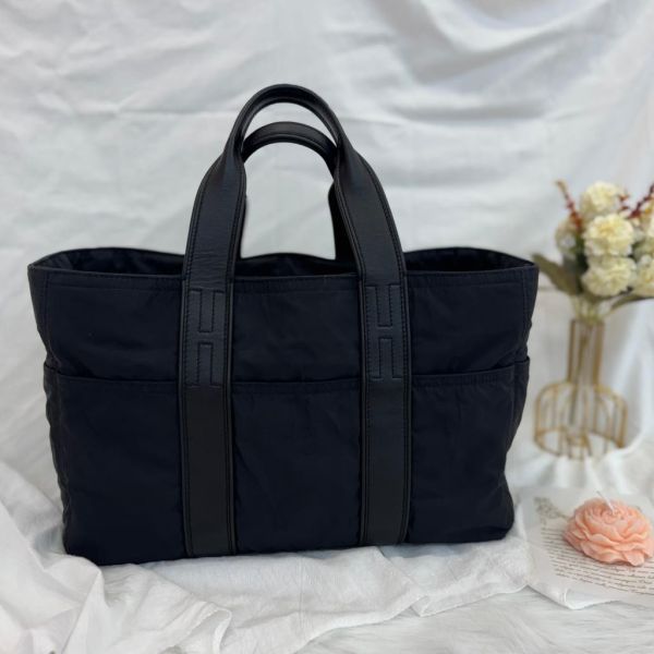 Hermès Acapulco MM托特包 手提包 尼龍皮革 