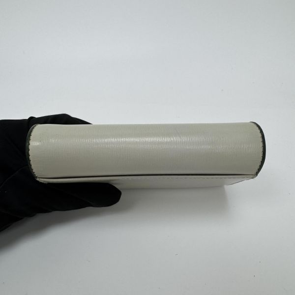 Agnes b. 淺綠 綠邊短款錢包 