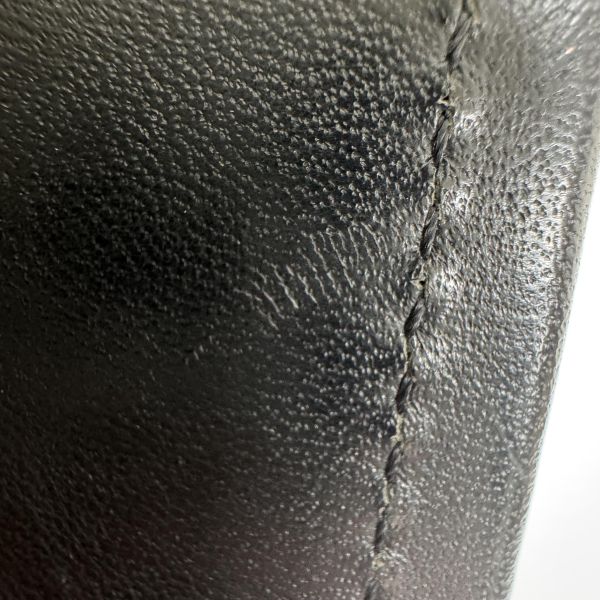 Versace 黑金鴕鳥紋手提包​​ 