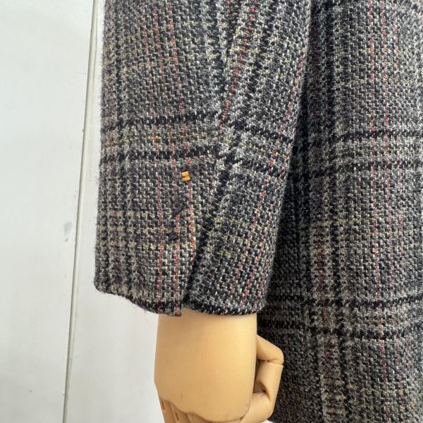 Dior 復古格紋女士西裝外套 