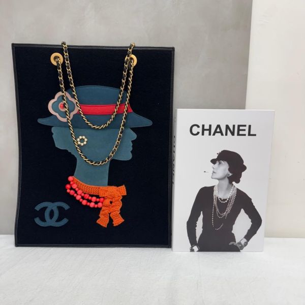 Chanel 毛線手袋 