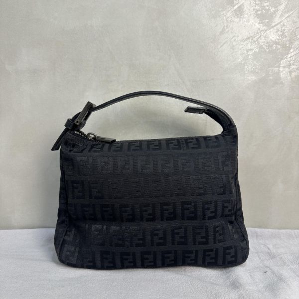 Fendi Zucchino 帆布手拿包 