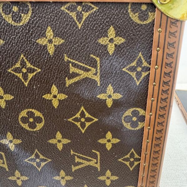 Louis Vuitton 古董老花硬殼手提化妝箱 
