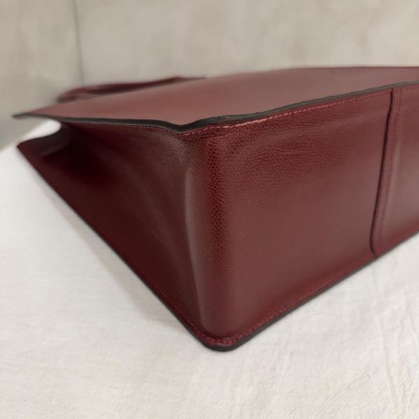 Hermès whitebus 酒紅手提托特包 