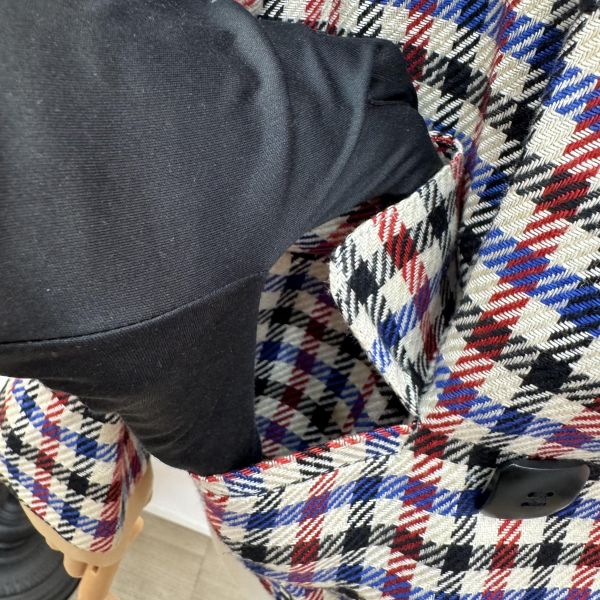 Dior 復古格紋西裝外套 