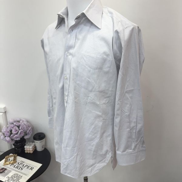 Celine 簡約淺藍色長袖襯衫 