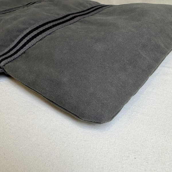 Hermès 愛馬仕 灰色帆布Fourre Tout Porte Documents 商務包 