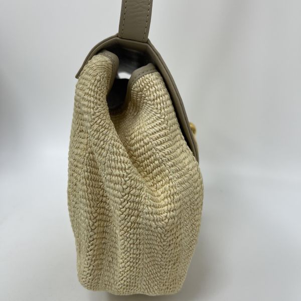 Loewe 編織拼色斜背包 