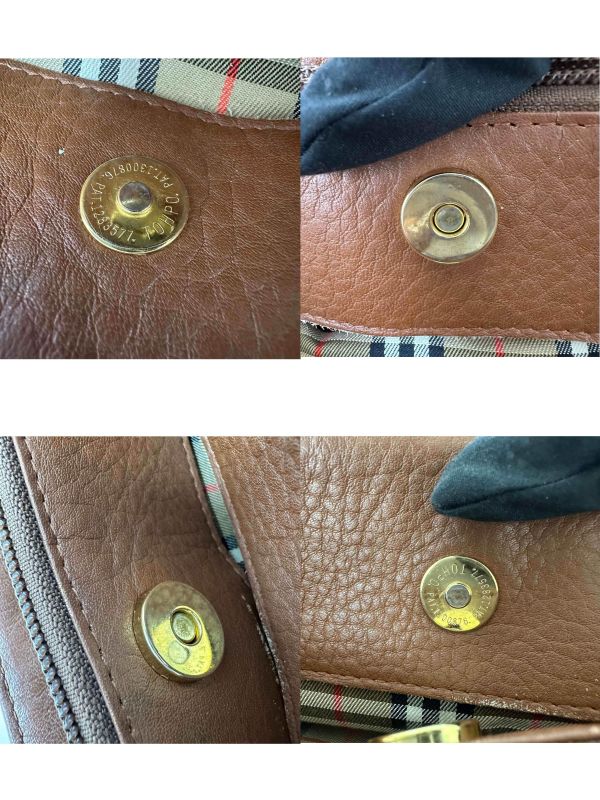 Burberry 巴寶莉 復古皮革托特包 