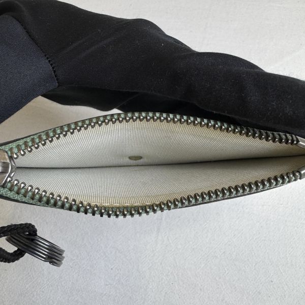 Paul Smith 淺綠色皮革卡夾 