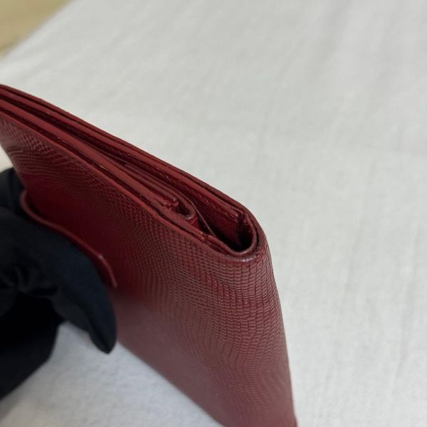 Hermès  紅色中夾 