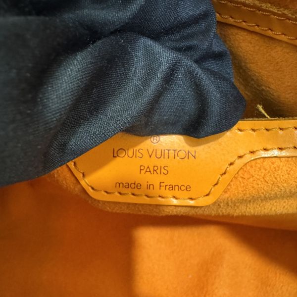 Louis Vuitton 橘色水波紋手提包 