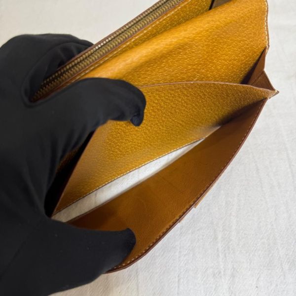 Hermès 駝色長夾 