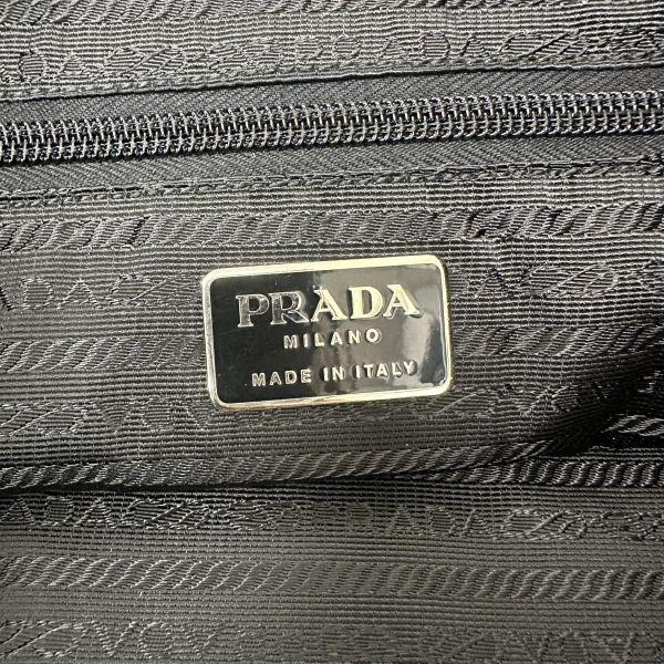 Prada Tessuto 經典黑色尼龍托特包 