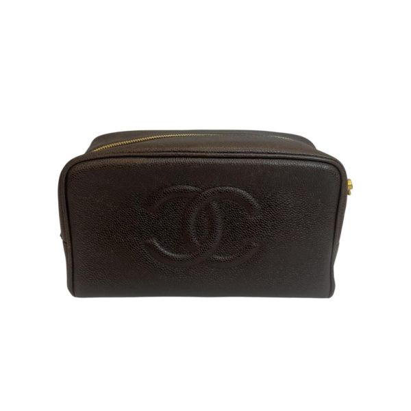 Chanel 經典魚子醬化妝包 