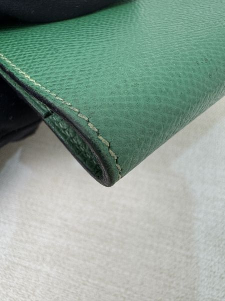 Hermes 綠色 卡夾 