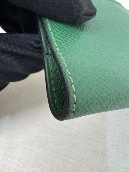 Hermes 綠色 卡夾 