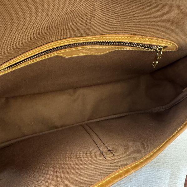 （出清特惠）Louis Vuitton Saumur 老花馬鞍包 