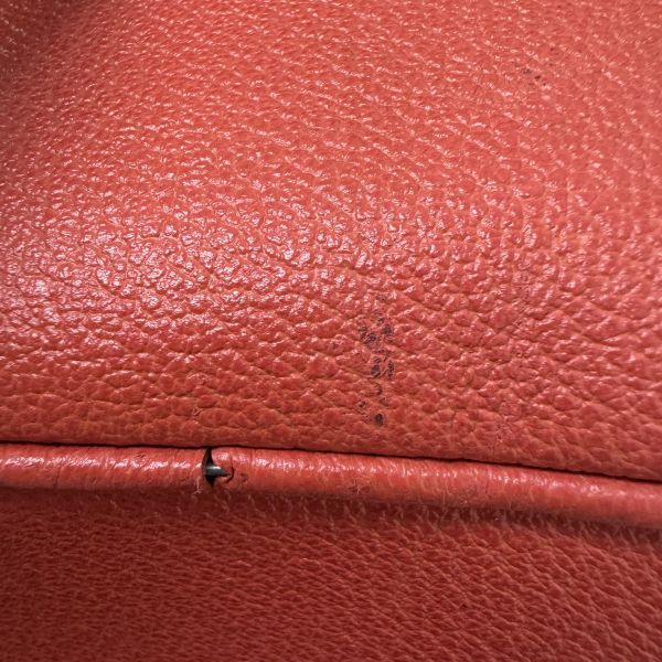 Gucci 竹子絨面紅後背包 