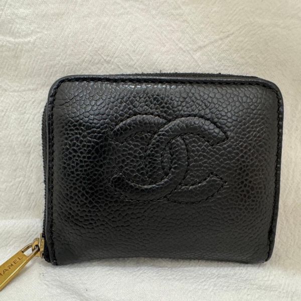 Chanel 魚子醬零錢包 