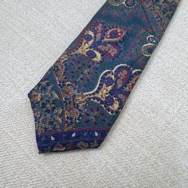 Dior 花色圖騰 領帶 領結 絲綢（中古） 